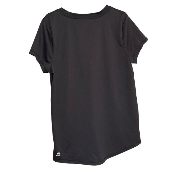 All in Motion Target Girls Black Graphic T-Shirt Geometric Eagle Design Size M - Picture 2 of 5